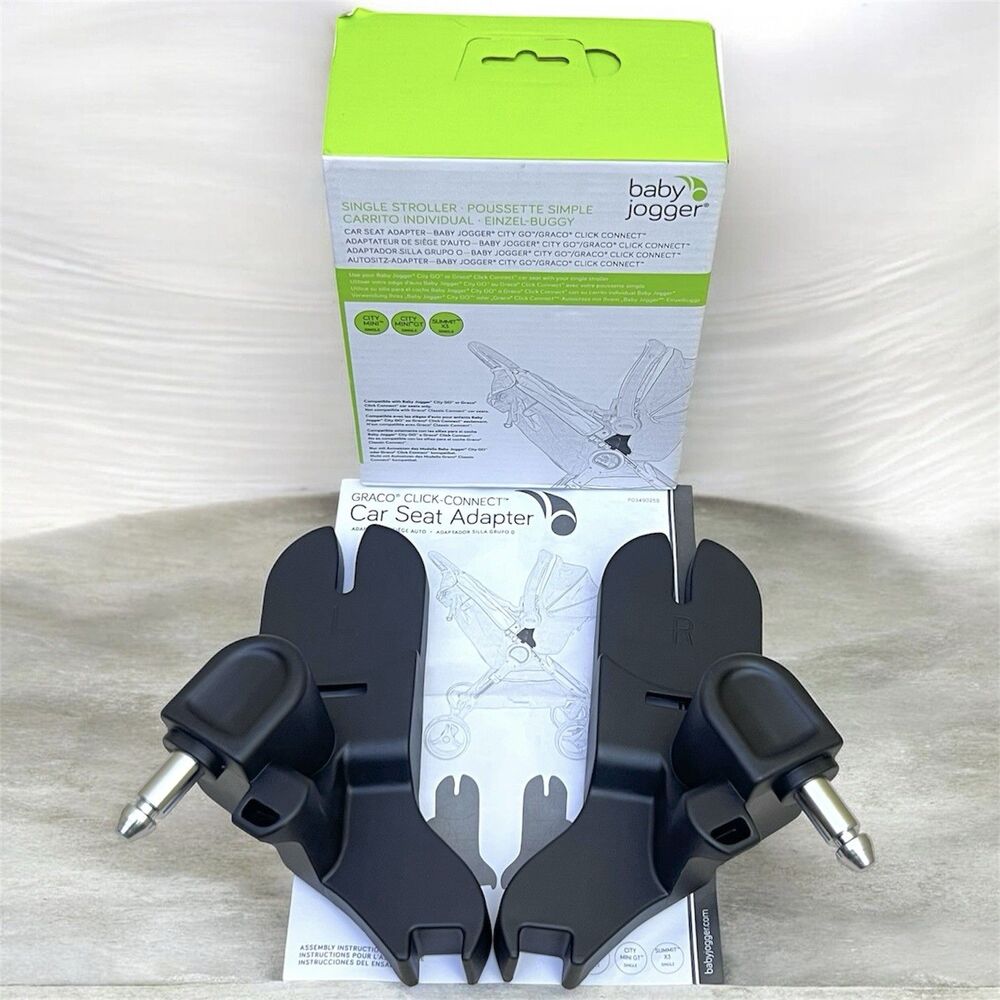 Baby Jogger Summit X3 Stroller Car Seat Adapter City Go/Graco Click Connect